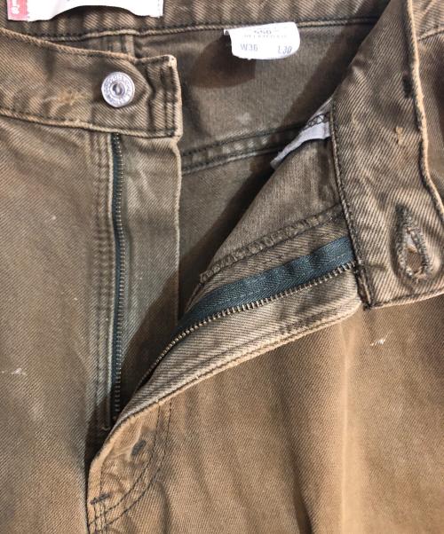 LEVI'S（リーバイス）LEVI'S (リーバイス) ガーメントダイ550デニムパンツ ブラウン サイズ:Ｗ36×Ｌ30の古着・服飾アイテム