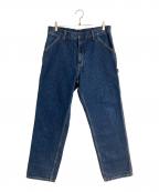 Carhartt WIPカーハート ワークインプログレス）の古着「SINGLE KNEE PANT/シングルニーパンツ」｜インディゴ