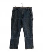 CarHarttカーハート）の古着「リラックスフィットデニムダブルニーペインターパンツ」｜インディゴ
