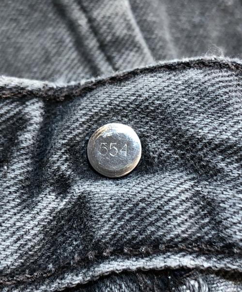 LEVI'S（リーバイス）LEVI'S (リーバイス) 550デニムパンツ ブラック（後染め） サイズ:Ｗ38×Ｌ32の古着・服飾アイテム