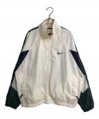 NIKEナイキ）の古着「バックスウォッシュナイロンジャケット」｜ホワイト