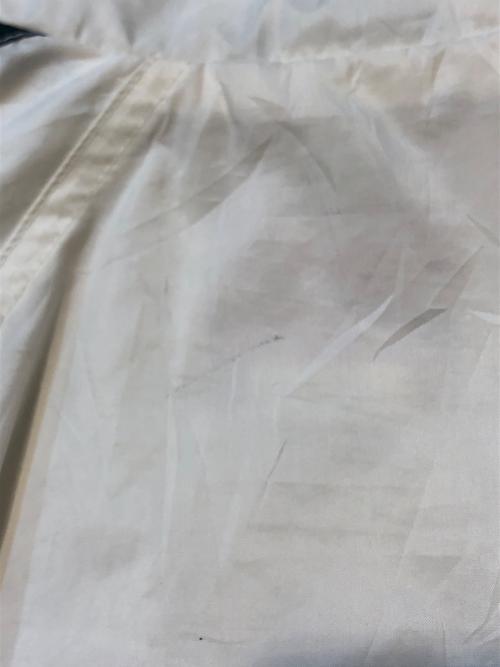 NIKE（ナイキ）NIKE (ナイキ) バックスウォッシュナイロンジャケット ホワイト サイズ:Ｌの古着・服飾アイテム