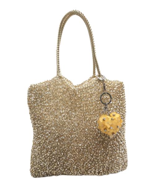 ANTEPRIMA（アンテプリマ）ANTEPRIMA (アンテプリマ) ワイヤートートバッグ イエローの古着・服飾アイテム