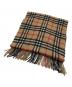 Burberry's (バーバリーズ) ノバチェックカシミヤマフラー ブラウン：10000円