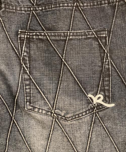 ROCA WEAR（ロカウェア）ROCA WEAR (ロカウェア) ワイドデニムパンツ ネイビー サイズ:40の古着・服飾アイテム