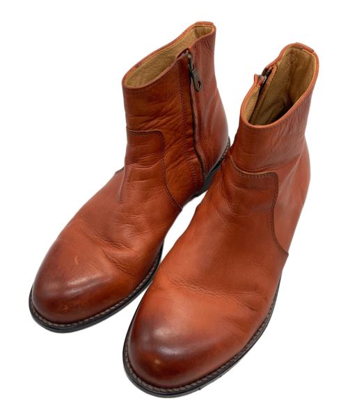 PADRONE（パドローネ）PADRONE (パドローネ) サイドジップブーツ ブラウン サイズ:SIZE 42の古着・服飾アイテム