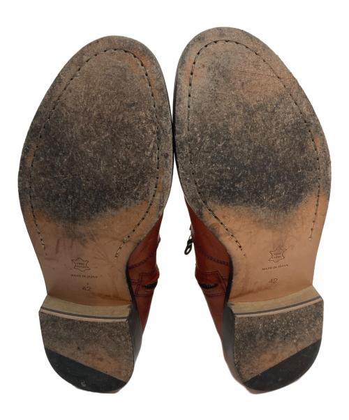 PADRONE（パドローネ）PADRONE (パドローネ) サイドジップブーツ ブラウン サイズ:SIZE 42の古着・服飾アイテム