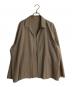 AURALEE（オーラリー）の古着「WOOL SILK TROPICAL SHIRTS JACKET」｜ブラウン