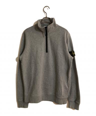 STONE  ハーフファスナー スウェットシャツ 中古・古着通販】STONE ISLAND (ストーンアイランド) ハーフジップ