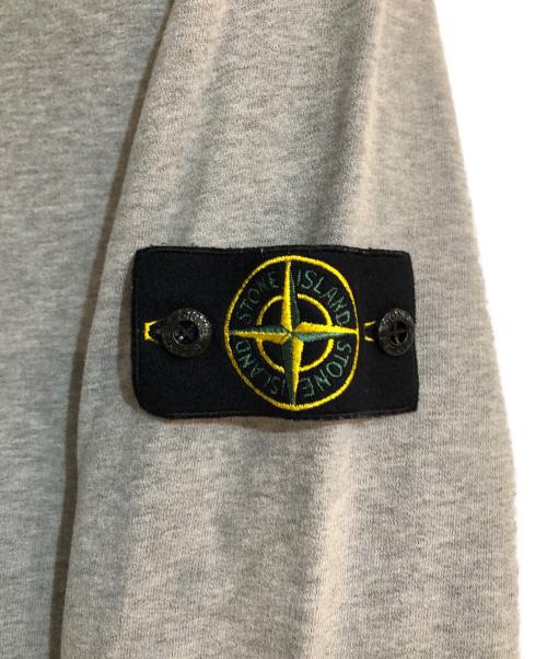 STONE ISLAND（ストーンアイランド）STONE ISLAND (ストーンアイランド) ハーフジップスウェットシャツ グレー サイズ:Sの古着・服飾アイテム
