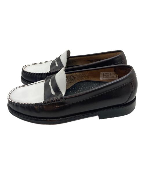 G.H.BASS（ジーエイチバス）G.H.BASS (ジーエイチバス) バイカラーローファー ブラウン サイズ:25.5cmの古着・服飾アイテム