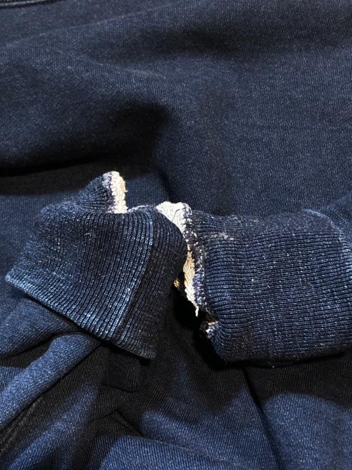 BEAMS PLUS（ビームスプラス）BEAMS PLUS (ビームスプラス) Crew Sweat Indigo ネイビー サイズ:Sの古着・服飾アイテム