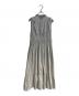 Her lip to（ハーリップトゥ）の古着「Paisley Cotton Lace Long Dress/ペイズリーコットンレースロングドレス」｜グレー