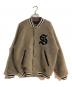 Schott（ショット）の古着「BOA STADIUM JACKET」｜ベージュ