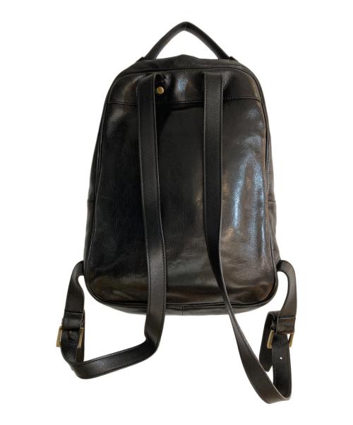 Ostinato（オスティナート）OSTINATO (オスティナート) イタリアンレザーデイパック ブラックの古着・服飾アイテム
