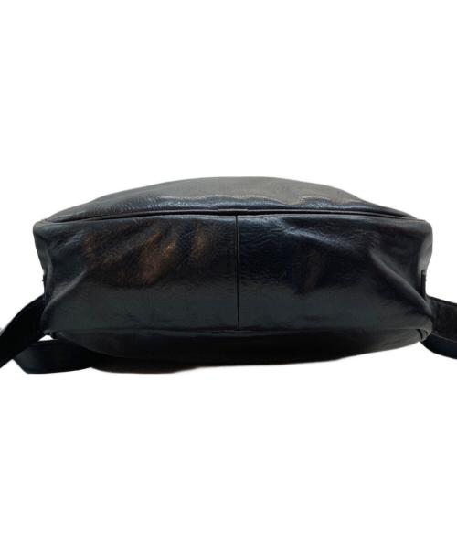 Ostinato（オスティナート）OSTINATO (オスティナート) イタリアンレザーデイパック ブラックの古着・服飾アイテム