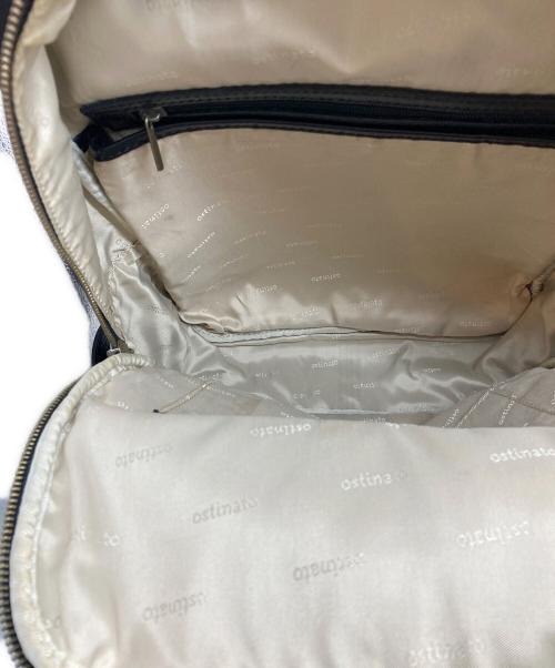 Ostinato（オスティナート）OSTINATO (オスティナート) イタリアンレザーデイパック ブラックの古着・服飾アイテム