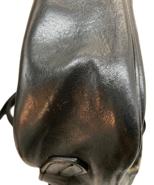 Ostinato（オスティナート）OSTINATO (オスティナート) イタリアンレザーデイパック ブラックの古着・服飾アイテム