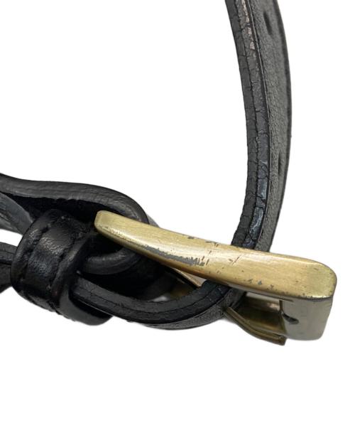 Ostinato（オスティナート）OSTINATO (オスティナート) イタリアンレザーデイパック ブラックの古着・服飾アイテム