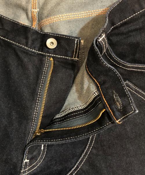 IRON HEART（アイアンハート）IRON HEART (アイアンハート) ダブルニーデニムパンツ インディゴ サイズ:W40の古着・服飾アイテム