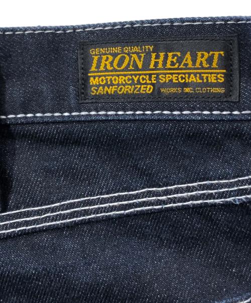 IRON HEART（アイアンハート）IRON HEART (アイアンハート) ダブルニーデニムパンツ インディゴ サイズ:W40の古着・服飾アイテム