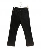 LEVI'Sリーバイス）の古着「ブーツカットデニムパンツ」｜ブラック