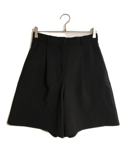 Max Mara WEEK END LINE（マックスマーラ ウイークエンドライン）Max Mara WEEK END LINE (マックスマーラ ウイークエンドライン) BELBO ウールハーフパンツ ブラック サイズ:Ｌの古着・服飾アイテム