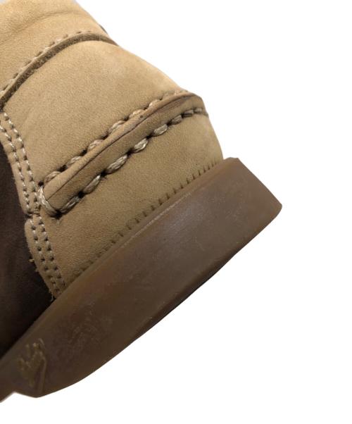 PARABOOT（パラブーツ）PARABOOT (パラブーツ) BIRTH バイカラーデッキシューズ ブラウン サイズ:5.5の古着・服飾アイテム