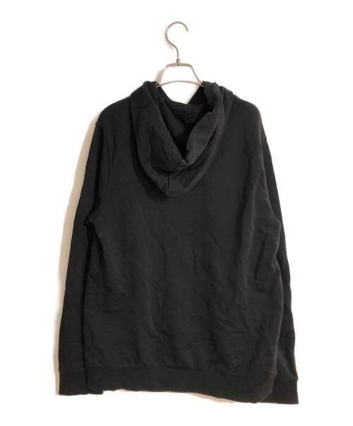 HUGO BOSS（ヒューゴ ボス）HUGO BOSS (ヒューゴ ボス) プルオーバーパーカー ブラック サイズ:Mの古着・服飾アイテム