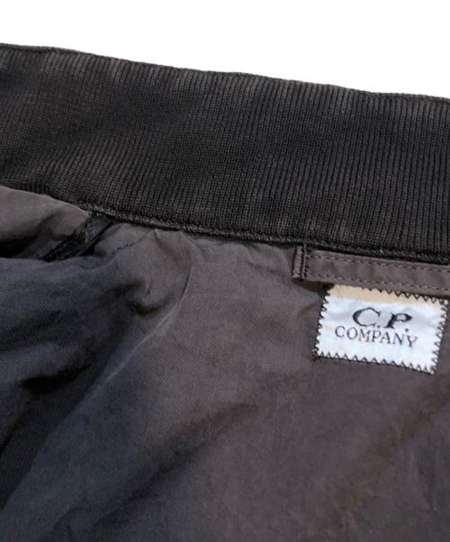 C.P COMPANY（シーピーカンパニー）C.P COMPANY (シーピーカンパニー) ガーメントダイナイロンライダースジャケット ブラック サイズ:44の古着・服飾アイテム