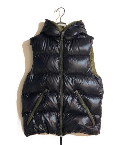 DUVETICA（デュベティカ）DUVETICA (デュベティカ) フルジップダウンベスト ネイビー サイズ:46の古着・服飾アイテム