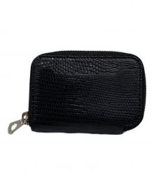 ITTI（イッチ）の古着「CRISTY COIN CARD WLT BK COLLECTION/クリスティコインカードウォレットブラックコレクション」｜ブラック