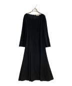 ADEAMアディアム）の古着「袖フレアドレス」｜ブラック