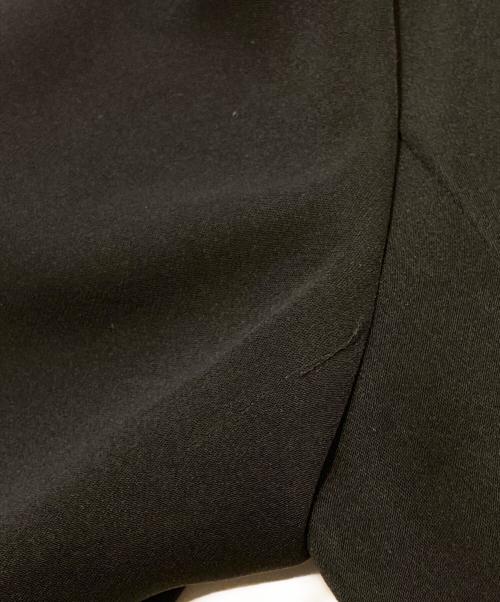 ADEAM（アディアム）ADEAM (アディアム) 袖フレアドレス ブラックの古着・服飾アイテム