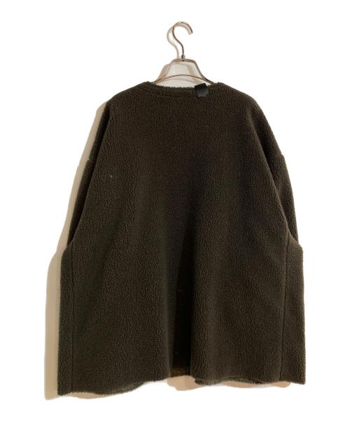 N.HOOLYWOOD（エヌ ハリウッド）N.HOOLYWOOD (エヌ ハリウッド) リバーシブルボアジャケット グリーン サイズ:38の古着・服飾アイテム