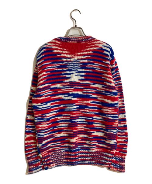 RAF SIMONS（ラフシモンズ）RAF SIMONS (ラフシモンズ) Sterling Rubyニットセーター レッド サイズ:Mの古着・服飾アイテム