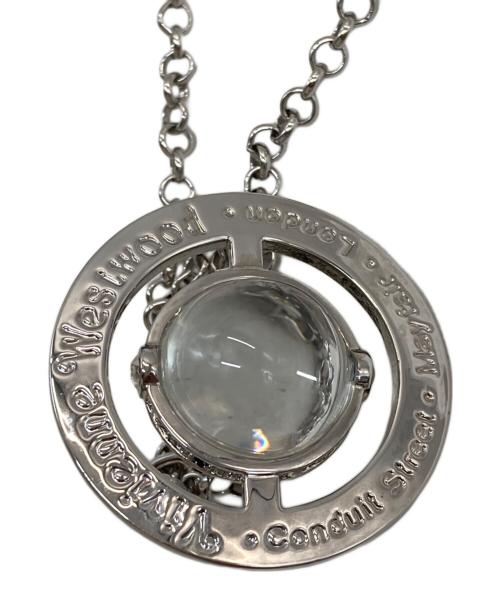 Vivienne Westwood（ヴィヴィアンウエストウッド）Vivienne Westwood (ヴィヴィアンウエストウッド) スモールオーブネックレス シルバーの古着・服飾アイテム