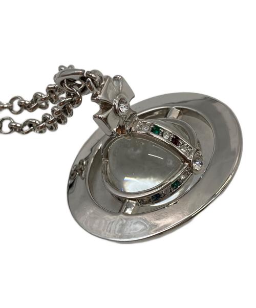 Vivienne Westwood（ヴィヴィアンウエストウッド）Vivienne Westwood (ヴィヴィアンウエストウッド) スモールオーブネックレス シルバーの古着・服飾アイテム