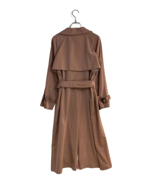 BLUE LABEL CRESTBRIDGE（ブルーレーベルクレストブリッジ）BLUE LABEL CRESTBRIDGE (ブルーレーベルクレストブリッジ) トレンチコート ピンク サイズ:38の古着・服飾アイテム