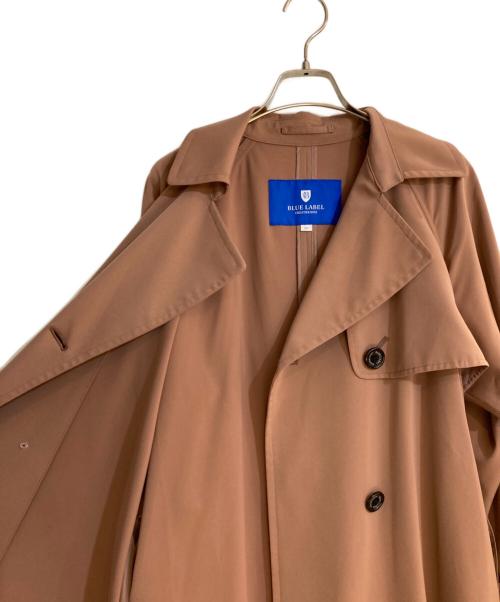 BLUE LABEL CRESTBRIDGE（ブルーレーベルクレストブリッジ）BLUE LABEL CRESTBRIDGE (ブルーレーベルクレストブリッジ) トレンチコート ピンク サイズ:38の古着・服飾アイテム