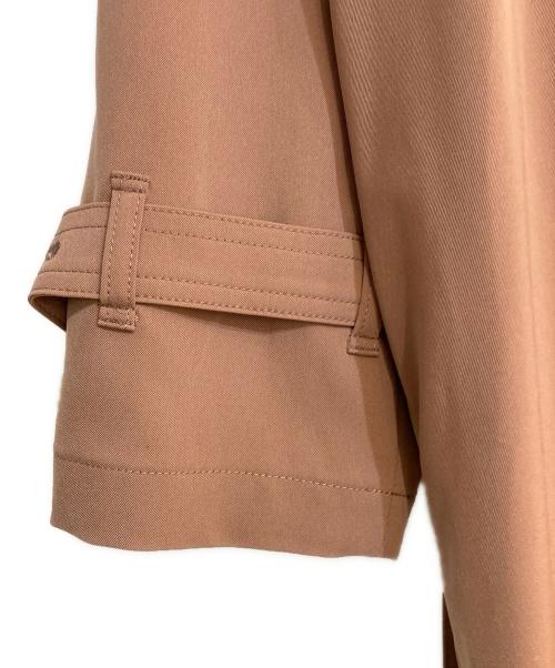 BLUE LABEL CRESTBRIDGE（ブルーレーベルクレストブリッジ）BLUE LABEL CRESTBRIDGE (ブルーレーベルクレストブリッジ) トレンチコート ピンク サイズ:38の古着・服飾アイテム