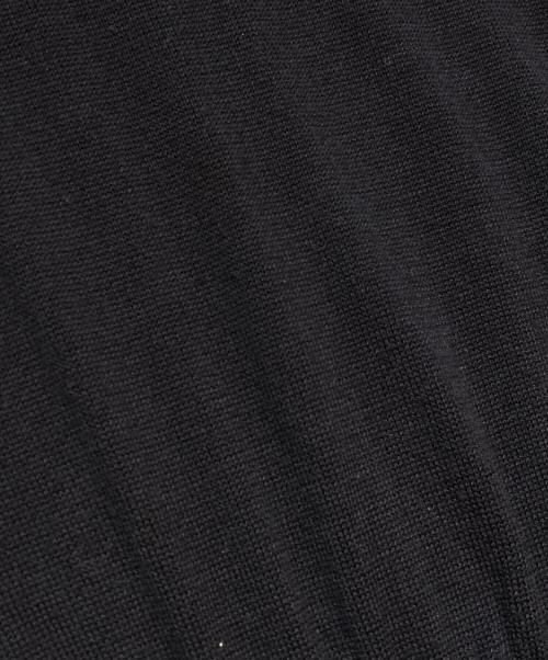 BLUE LABEL CRESTBRIDGE（ブルーレーベルクレストブリッジ）BLUE LABEL CRESTBRIDGE (ブルーレーベルクレストブリッジ) コンパクトコットンブレンドニットワンピース ネイビー サイズ:36の古着・服飾アイテム