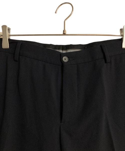 GIORGIO ARMANI（ジョルジョアルマーニ）GIORGIO ARMANI (ジョルジョアルマーニ) ウールセンタープレスパンツ ネイビー サイズ:54の古着・服飾アイテム