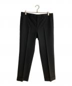GIVENCHYジバンシィ）の古着「センタープレスパンツ」｜ブラック