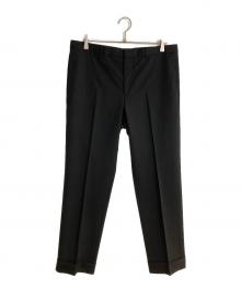 GIVENCHY（ジバンシィ）の古着「センタープレスパンツ」｜ブラック