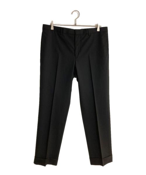 GIVENCHY（ジバンシィ）GIVENCHY (ジバンシィ) センタープレスパンツ ブラック サイズ:52の古着・服飾アイテム