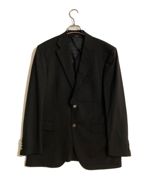 LANVIN COLLECTION（ランバンコレクション）LANVIN COLLECTION (ランバンコレクション) ロゴボタンブレザー ブラック サイズ:R52の古着・服飾アイテム
