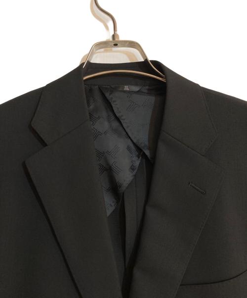 LANVIN COLLECTION（ランバンコレクション）LANVIN COLLECTION (ランバンコレクション) ロゴボタンブレザー ブラック サイズ:R52の古着・服飾アイテム