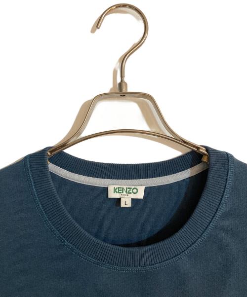 KENZO（ケンゾー）KENZO (ケンゾー) タイガーエンブロイダリースウェット グリーン サイズ:Ｌの古着・服飾アイテム