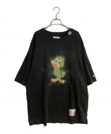 Maison MIHARA YASUHIRO（メゾン ミハラ ヤスヒロ）の古着「DDuck Printed T-shirt」｜ブラック